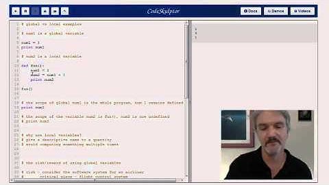 3   2   Local vs  global variables 1123 | Python Tutorial