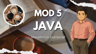 JAVA ENDSEM MARATHON | COMPLETE MODULE 5