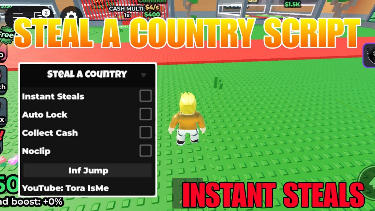 *OP* Steal a Country Script - Instant Steals, Auto Luck, Easy Cash ...