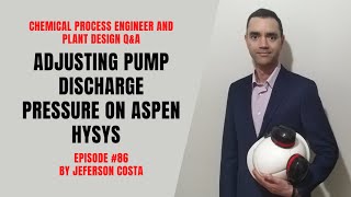 SETTING PUMP PRESSURE ON ASPEN HYSYS | ADJUST PROCESS SIMULATION ON HYSYS