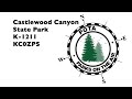 Parks on the Air Castlewood Canyon State Park CW Activation (K-1211)