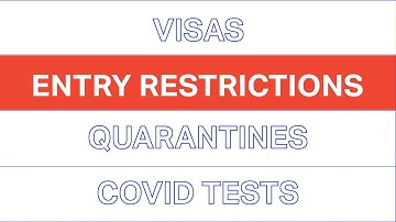 Passenger travel entry requirements for 220+ countries
