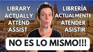 Exclusive Falsos cognados en inglés - False friends in Spanish and English - Vocabulario B1-B2 Information
