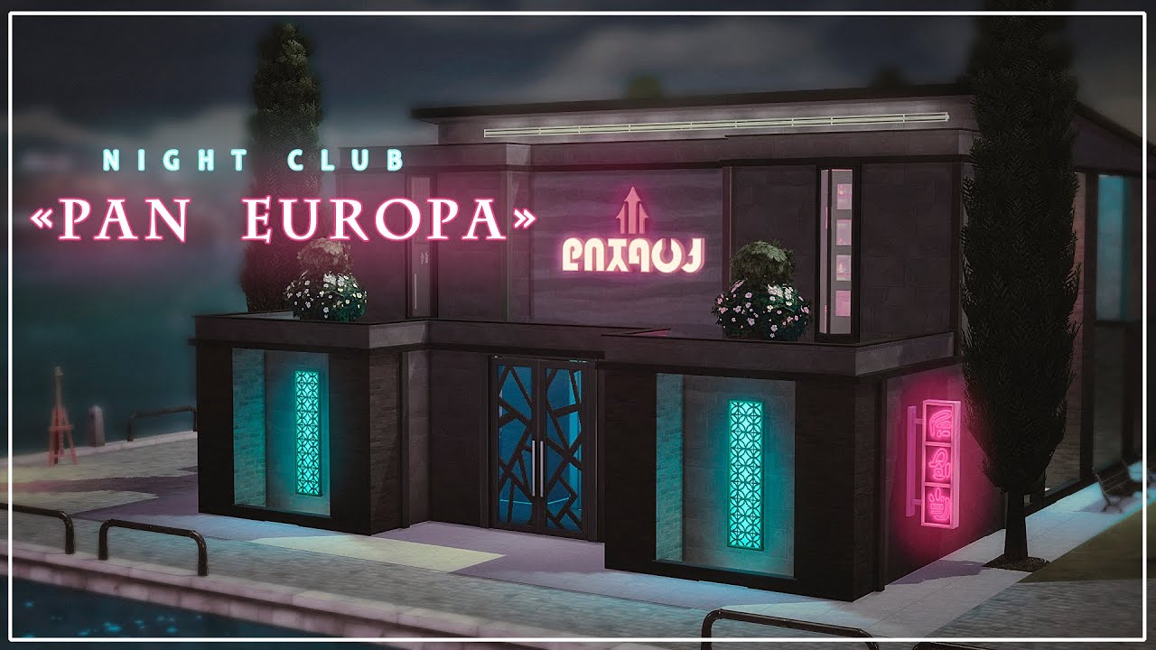 Ночной Клуб "ПАН-ЕВРОПА"│Строительство│SpeedBuild│NO CC│The.