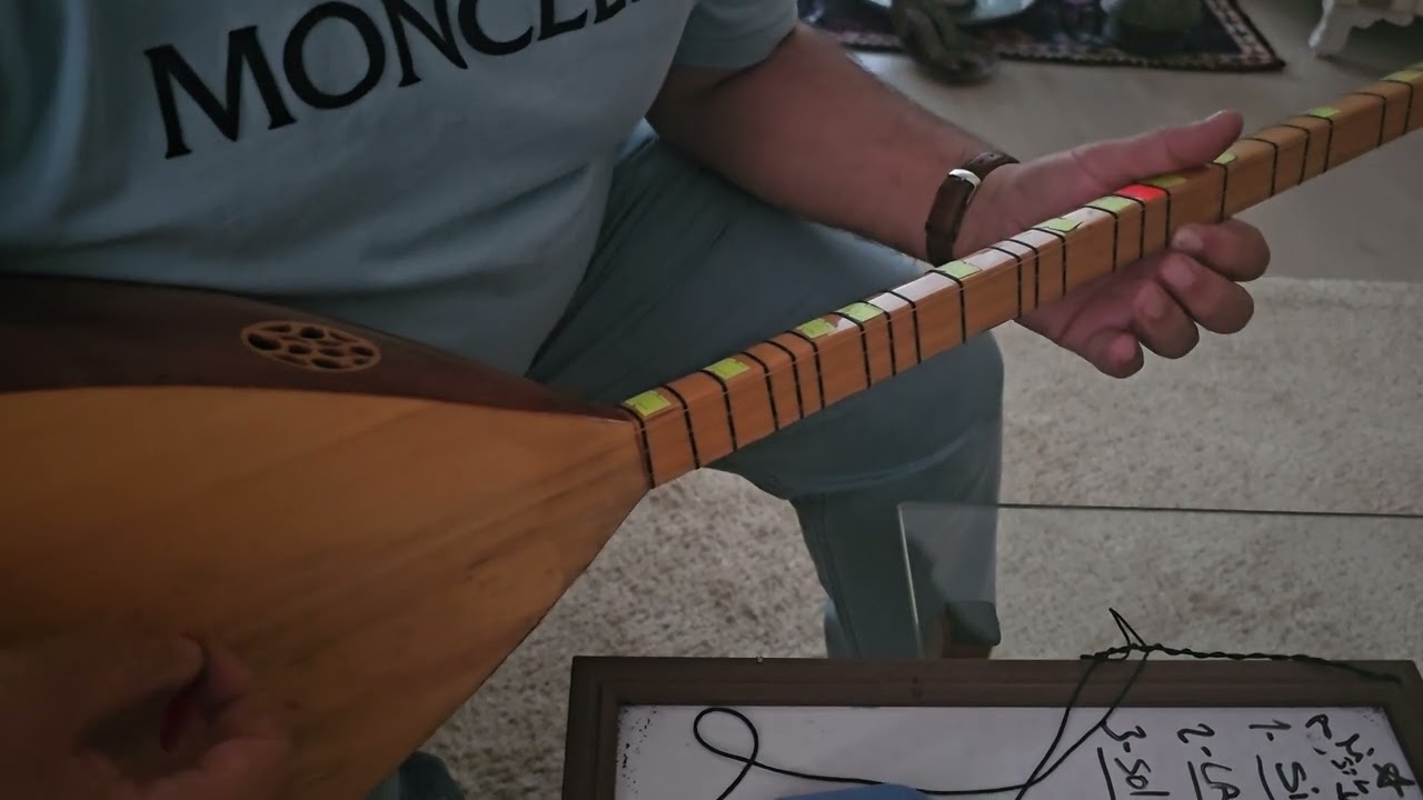 en kolay saz dersi 162 dağlarına kar olurum yar