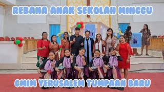 Ibadah Menyambut Natal ASM & GSM Wil.Tumpaan || Rebana ASM GMIM Yerusalem TB (Berani Tampil Beda)