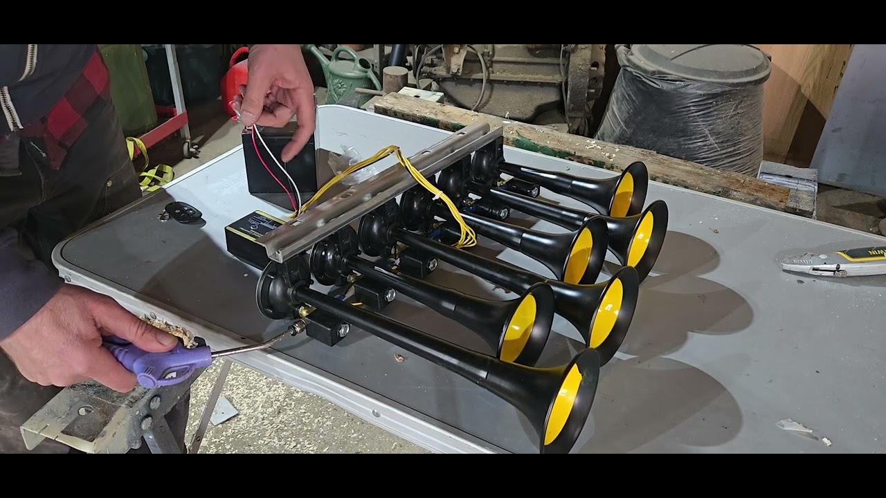 The melody horn testrun