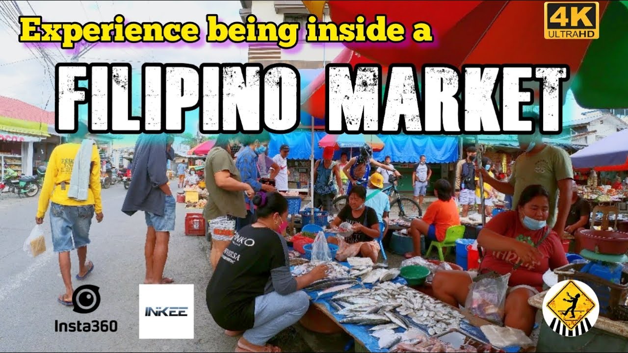 SAN JACINTO PUBLIC MARKET WALKING TOUR | PANGASINAN [4K] INSTA360 INKEE FALCON GIMBAL ZOOM H1N