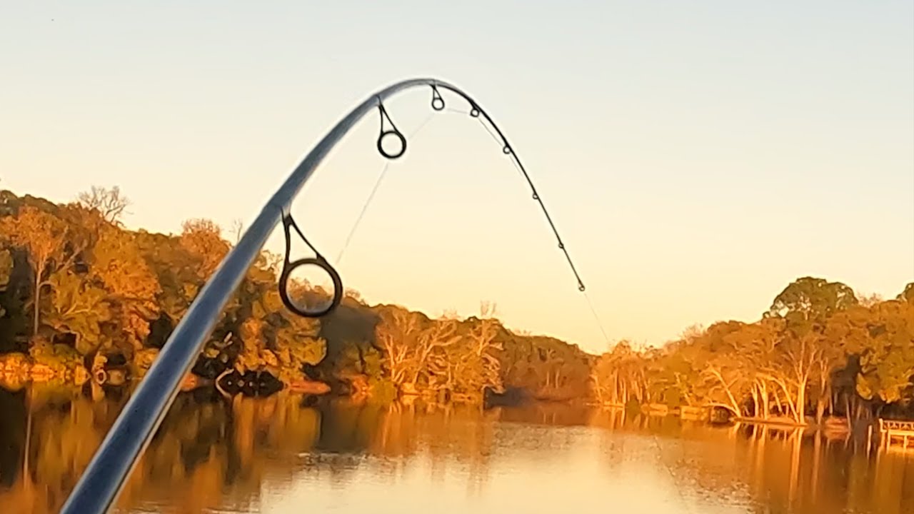 Fishing After Eating Too Much Turkey