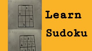 Details Sudoku ll Learning sudoku puzzle ll Solving 4*4 grid ll part-1 News