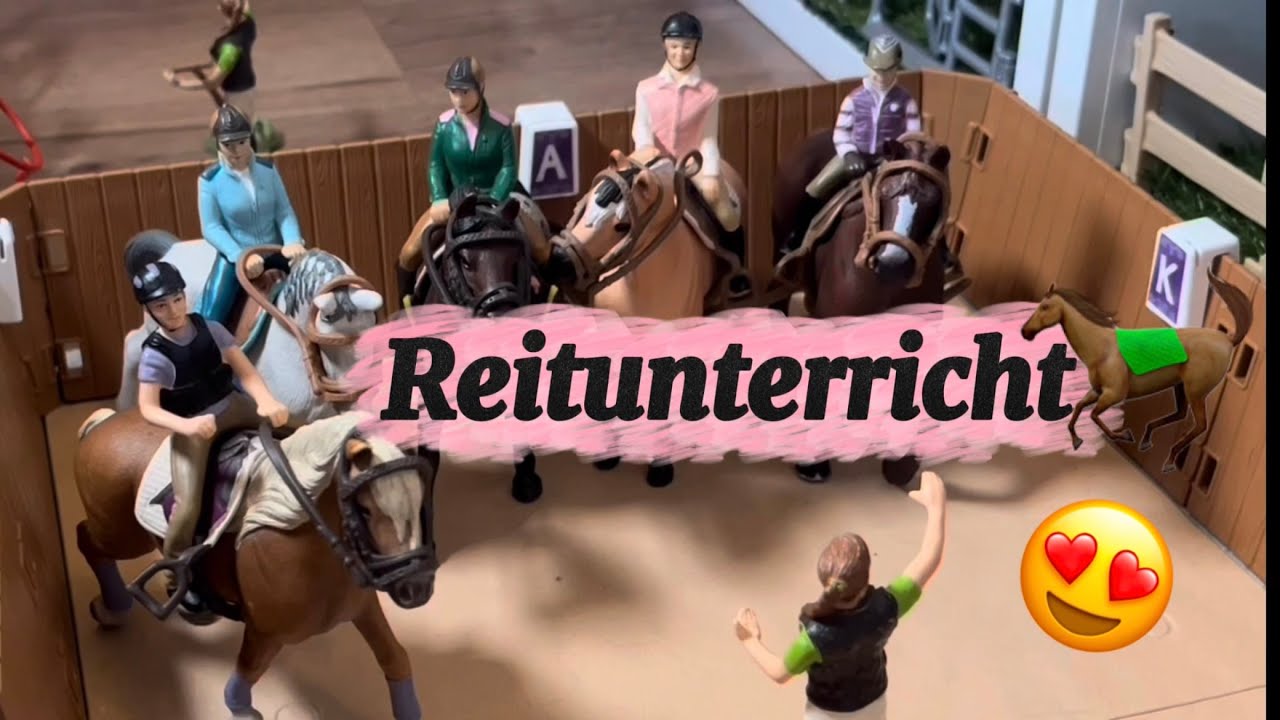 Reitunterricht auf dem Wiesenberghof 🐎/ Schleichvideo
