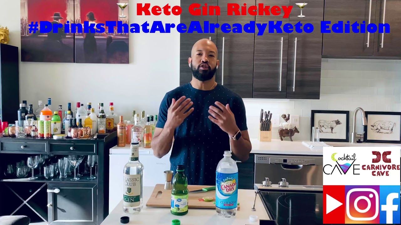 🍸 Keto Gin Rickey DrinksThatAreAlreadyKeto Edition 🍸 YouTube