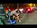 Teens Turn Parking Lot into Battlefield
