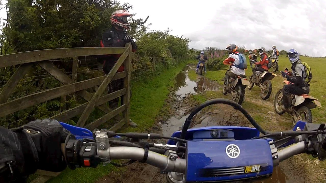 Red Post to Simms Hill Trail Ride - Devon Greenlaning - CRF230F, WR450F, TE450 & KTM 400EXC