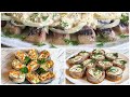 3 Вида Закусок с Селедкой на Праздник / Праздничная Закуска / Snacks for the New Year