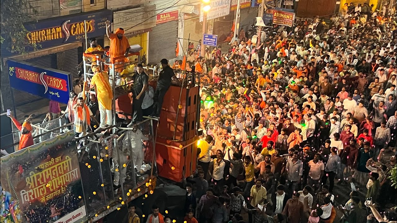Ram Navami Shobhayatra 2024 | Raja Singh Ram Navami Shobhayatra 2024 | #ramnavami