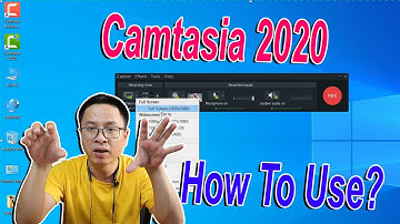 How to use Camtasia 2020 Screen Recorder - Tutorial For Beginners