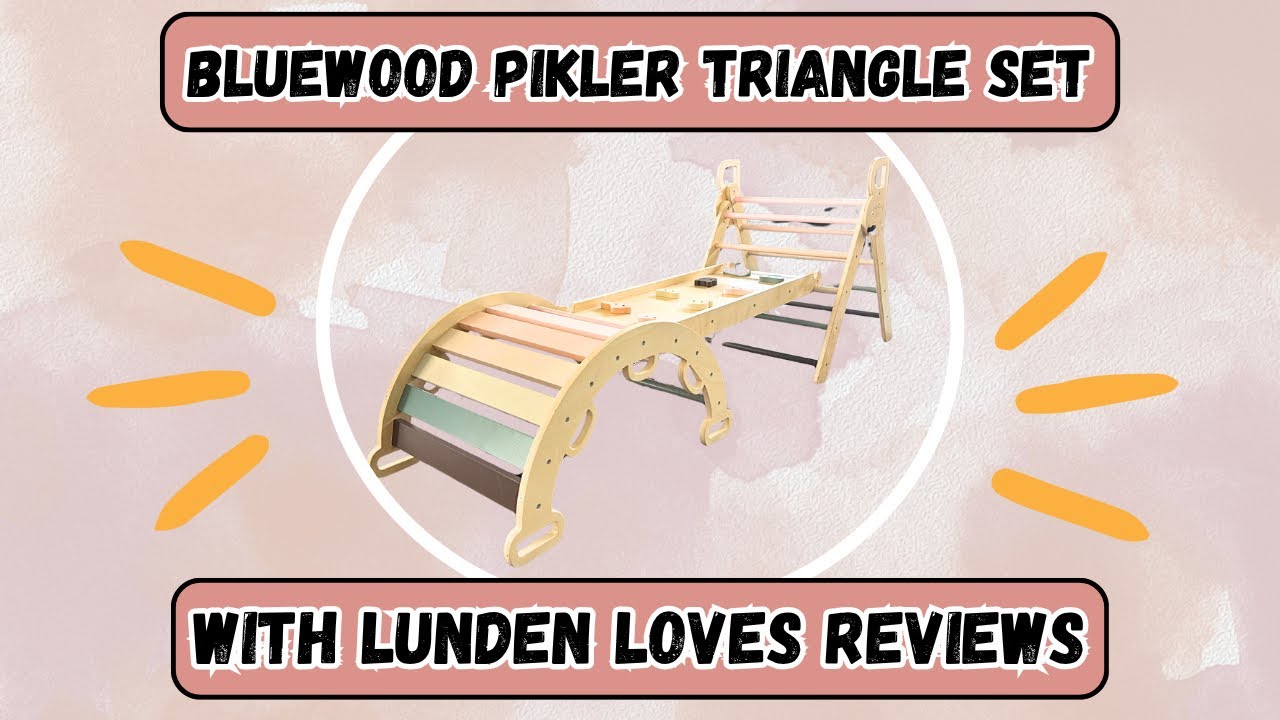 BlueWood Pikler Triangle Amazon Review | Safe & Fun Climbing for Toddlers