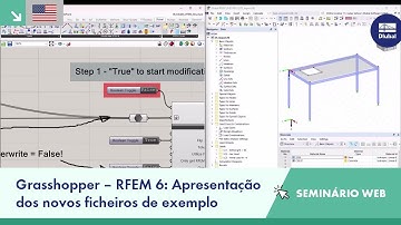 Seminário web | Grasshopper – RFEM 6: Apresentação dos novos ficheiros de exemplo
