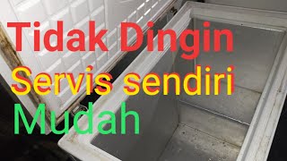 Freezer box tidak dingin servis sendiri aja mudah