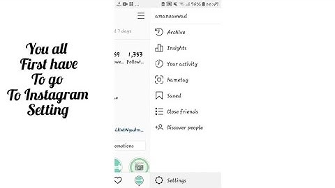 How to verify your Instagram account and change your names bio etc.