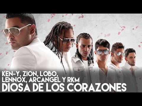 Arcangel  Zion & Lennox  RKM  Ken-Y Lobo - Diosa de los Corazones (Audio Oficial) La Formula