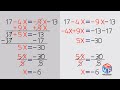 Linear Equations and Transposing Method Quiz