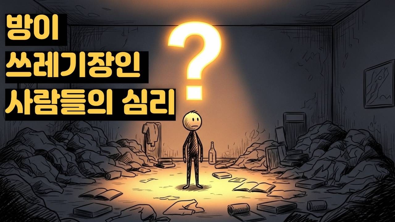 말씀하신 내용방이 쓰레기장인 사람들의 심리#방청소 #쓰레기집 #저장강박 #완벽주의 #자취생공감 #게으름