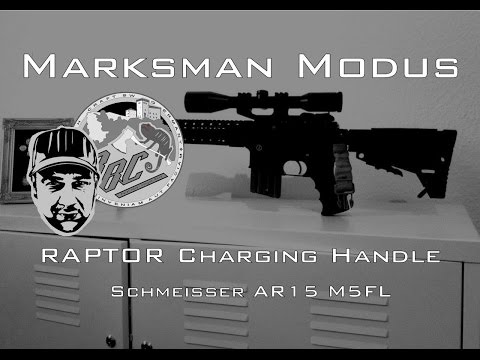 MARKSMAN MODUS | Ladehebel austauschen • AXTS Raptor Charching Handle • AR15 • Schmeisser M5F •