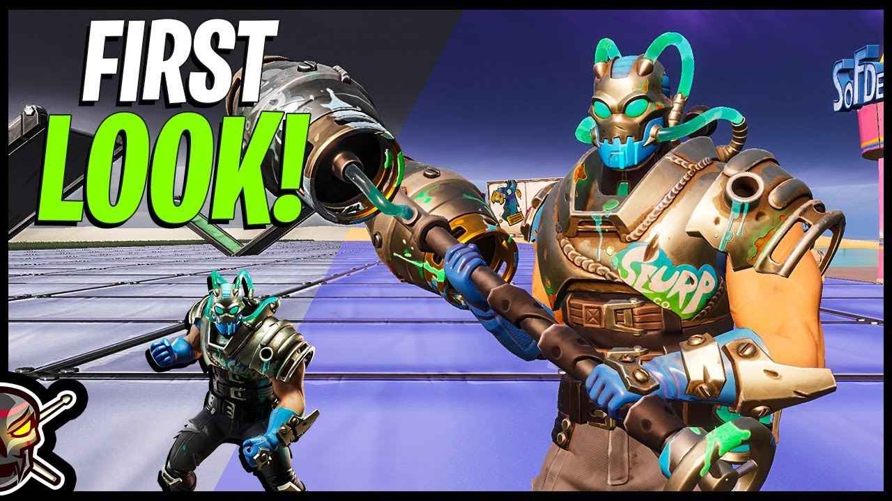 BIG CHUGGUS First Look & Gameplay | Double Tap Tool | Slurp Wrap (Fortnite Battle Royale)
