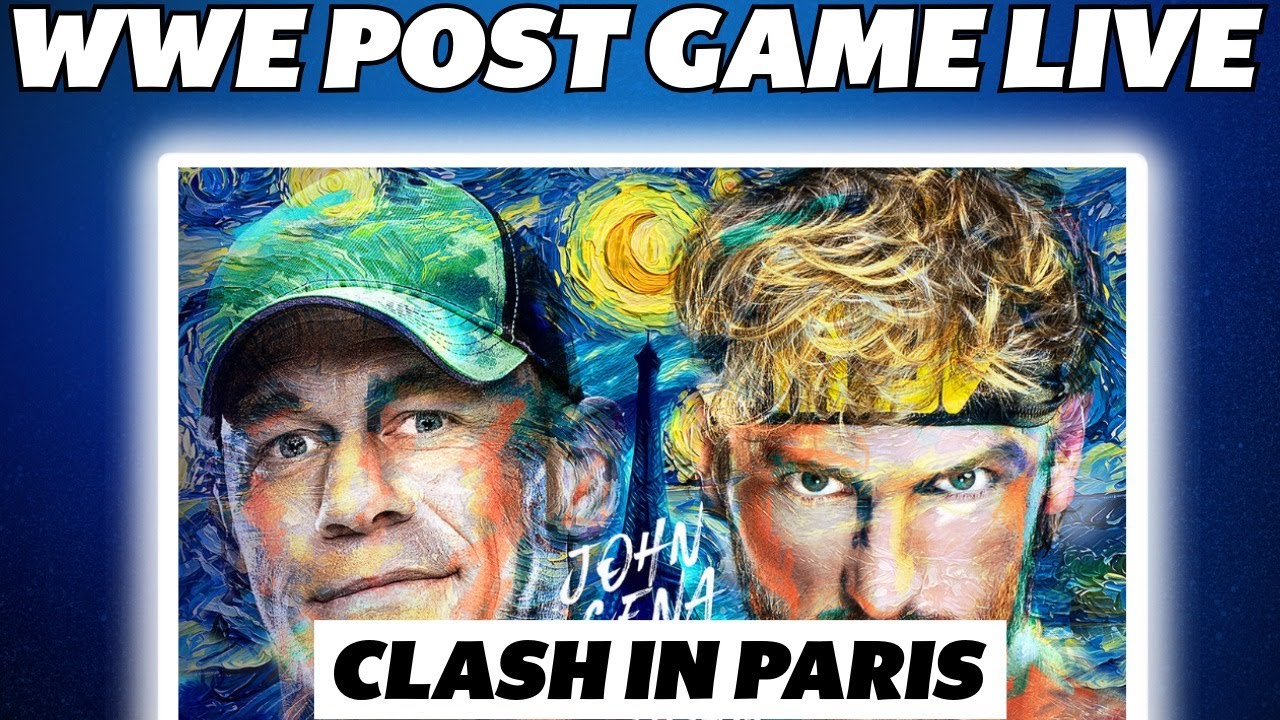 WWE CLASH IN PARIS: Cena vs. Paul, Rollins/Punk/Knight/Jey, Becky, Roman Reigns | WWE Post Game Live