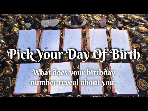 Pick Your Day of Birth - Numerology Oracle!