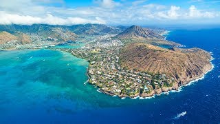 ハワイ オアフ島空撮  Helicopter Tour, Oahu Hawaii【Novictor Aviation】