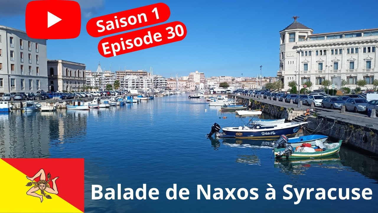 ⁣30 - Balade de Naxos à Syracuse ⛵