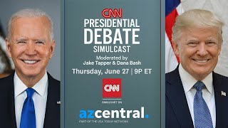 Biden and Trump face off: 2024 CNN Presidential Debate Simulcast