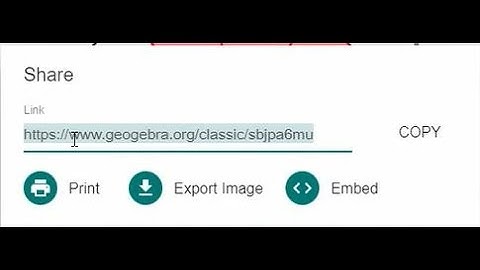 How to create a link for Geogebra applet