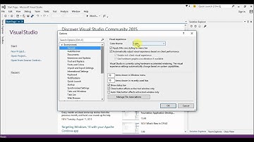 visual studio 2015 change color theme