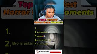 Top 5 Funniest Horror Game Moments 😂💀 #1 Had Us Screaming AND Laughing 😱 #Shorts #gaming #horrorgame