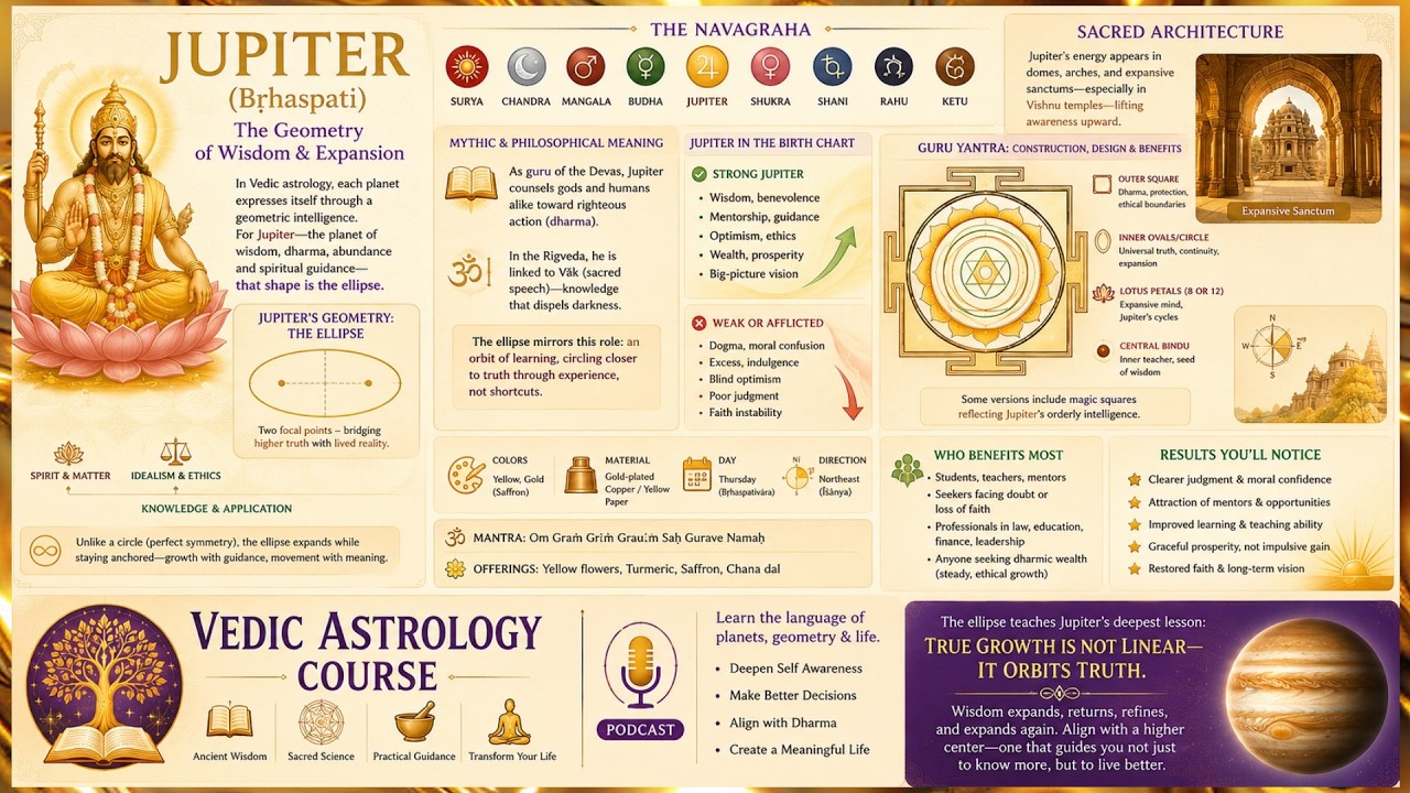 Planetary Geometric Science in Jyotish : Jupiter , the Ellipse & Guru ...