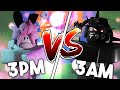 3PM Vs 3AM Challenge In Tower Of Hell Roblox!