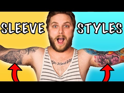 The Different TYPES Of SLEEVE TATTOOS & What One Is BEST For YOU!