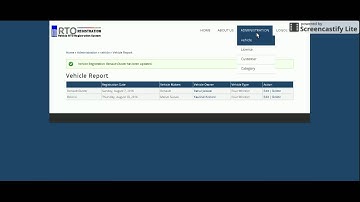 RTO Vehicle Registration System | PHP and MySQL Project Source Code | PHP MySQL CRUD Project