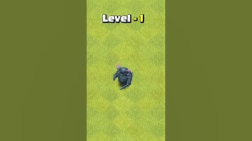 P.E.K.K.A. ALL LEVELS (1 to 12) TRANSFORMATION WITH ANIMATION| CLASH OF CLANS|
