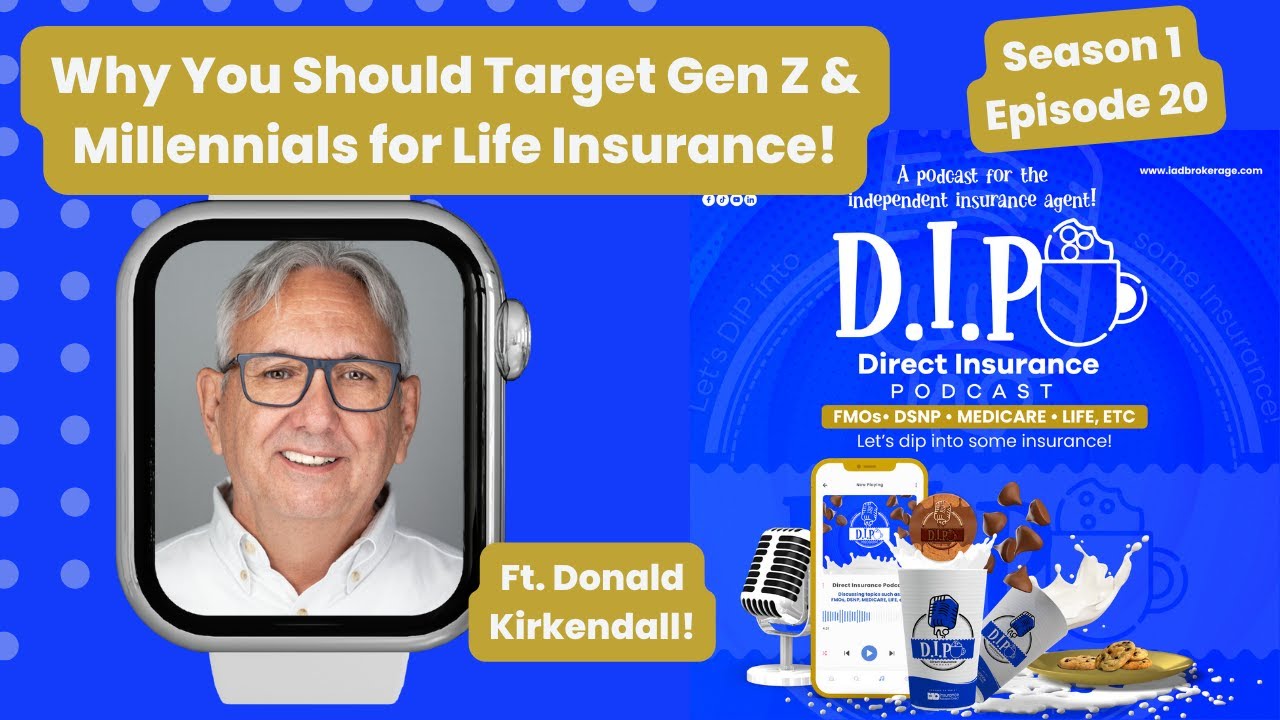 Dip Direct Ios DIP! Direct Insurance Podcast | Targeting Millennials & Gen Z for Life ...