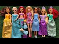 Mattel Disney Princesses Dress up Ariel, Rapunzel, Belle, Tiana, Sindirella, Mulan DIYm 1