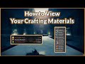 How to View All Crafting Materials in Witch Queen!