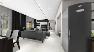 Goel-Ganga Ishanya in Pune| Interior Design and Show Flat| Interior Design of Kitchen by Intezine screenshot 4