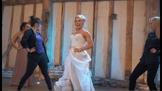 Best First Dance EVER - Dancer Bride Shocks Husband With Her Moves!