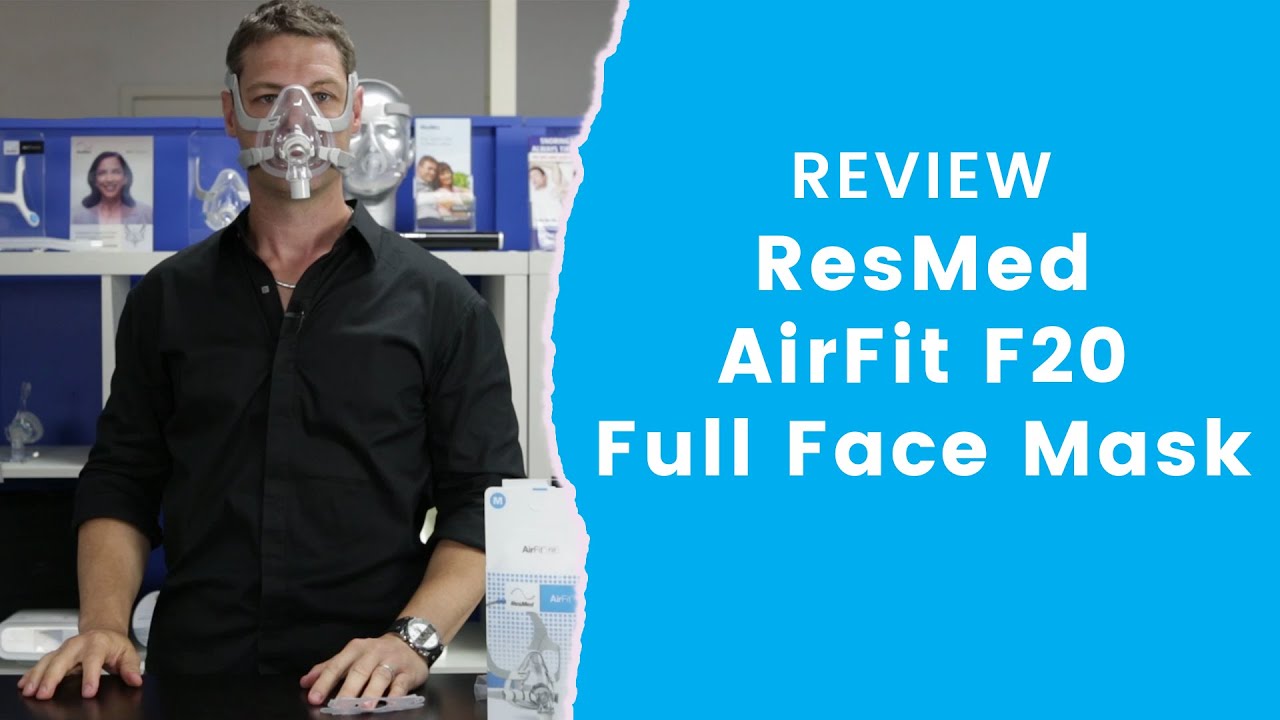 Airfot X Vido - ResMed AirFit F20 Full Face Mask Review - YouTube