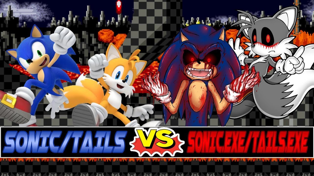 ultimatemaverickx on X: Tails.EXE and Sonic.EXE Not the creepypasta, these  are Net Navi versions. Art commission for v-a-a-n. #Sonic  #megamanbattlenetwork  / X